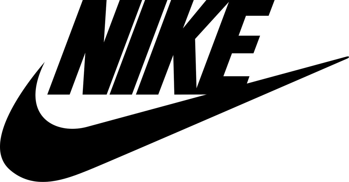Nike(旧ワードマーク 1978–1995頃)のロゴ使用例